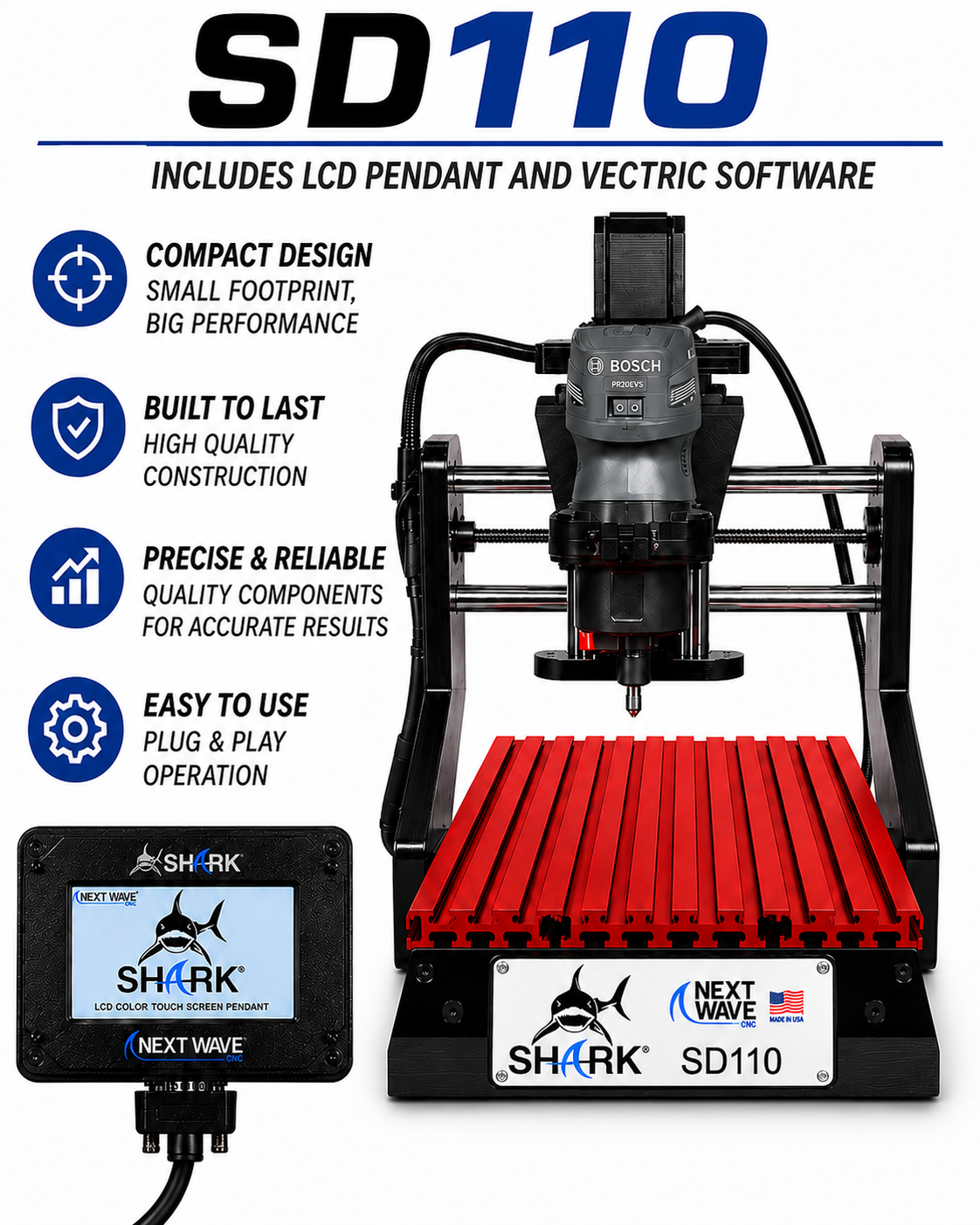 SHARK SD110® - NextWave CNC