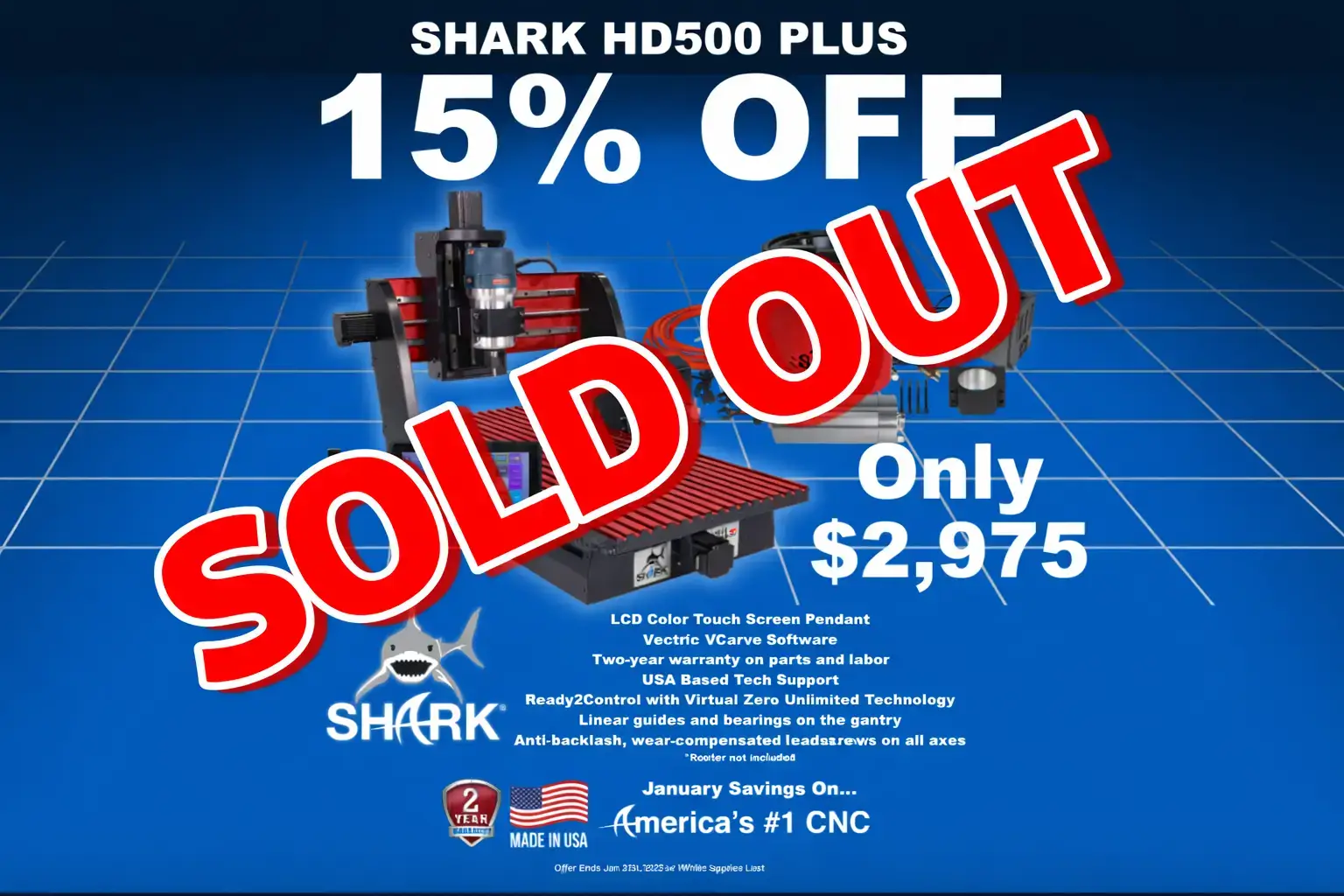 SHARK HD500 PLUS® - NextWave CNC